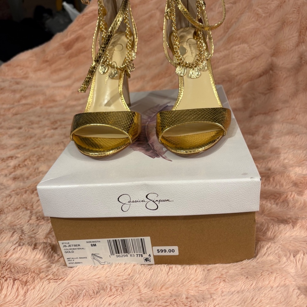Jessica Simpson Jetser Fringed Sandals - Picture 7 of 10